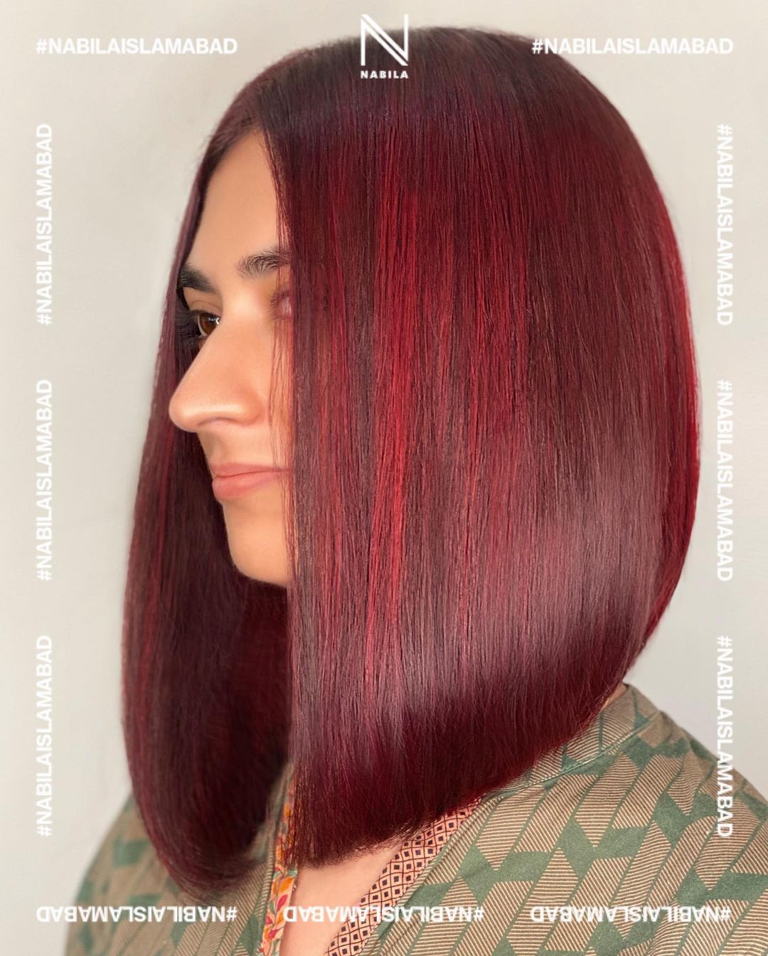 Wine Red Babylights with Highlights and Lowlights